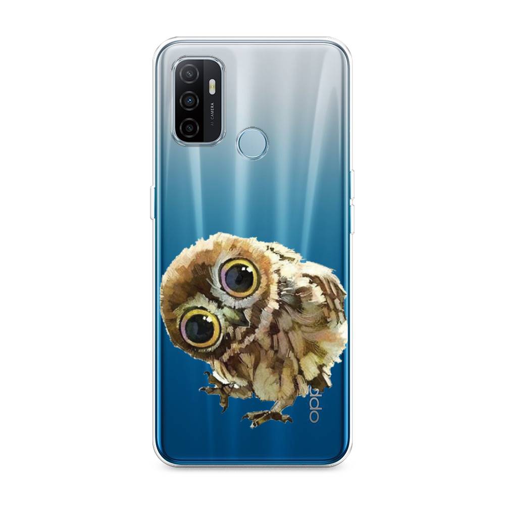 

Чехол Awog на Oppo A53 "Любопытный совенок", Разноцветный, 254350-1