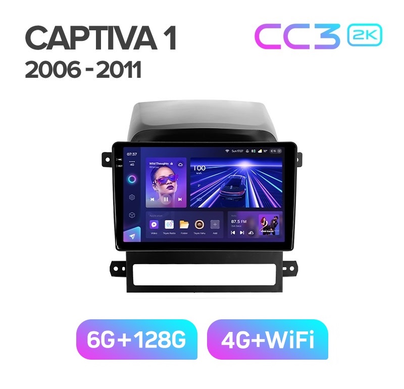 Магнитола TEYES CHEVROLET CAPTIVA 2006-2011 г CC3 2K 6128ГБ 4389000₽