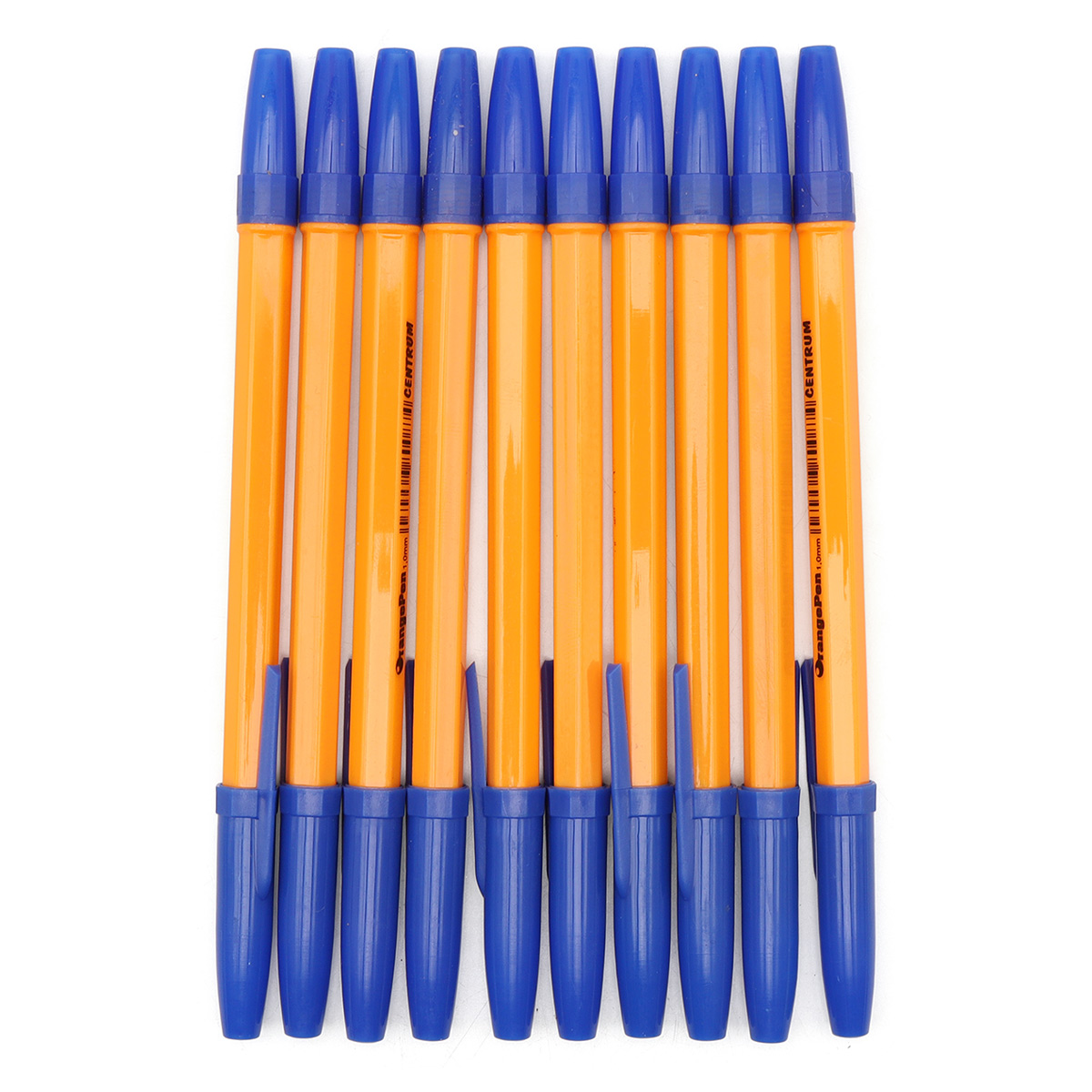 Набор шариковых ручек Centrum 'Orange', 70821, 1 мм, цвет чернил синий, 10 шт