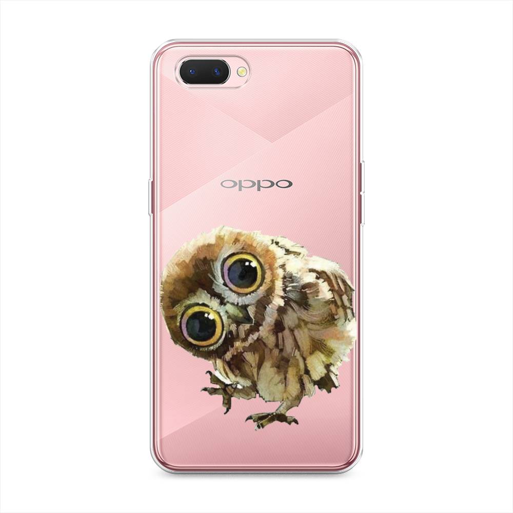 

Чехол Awog на Oppo A3s "Любопытный совенок", Разноцветный, 252050-1