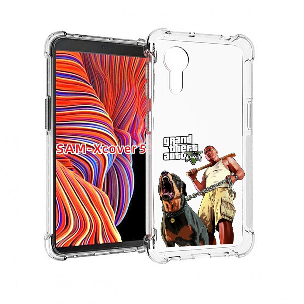

Чехол MyPads GTA грозная собака для Samsung Galaxy Xcover 5, Прозрачный, Tocco