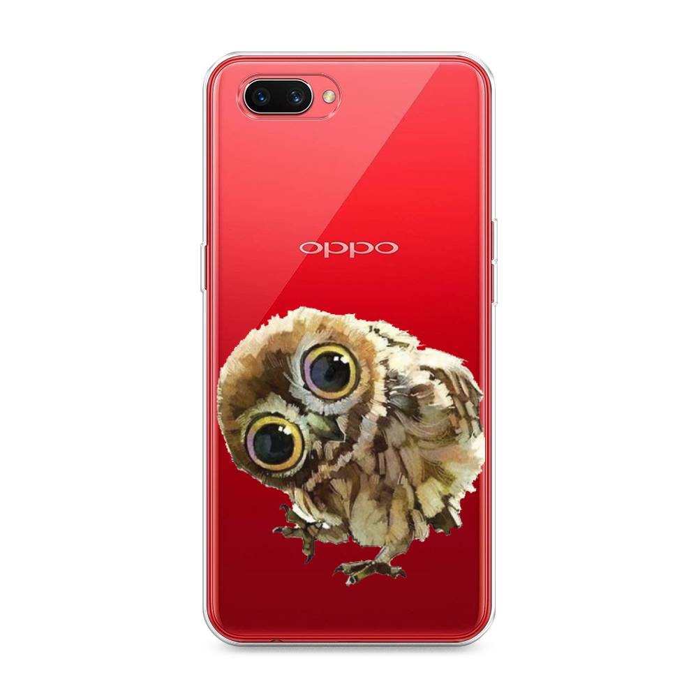 

Чехол Awog на Oppo A3s "Любопытный совенок", Разноцветный, 250650-1