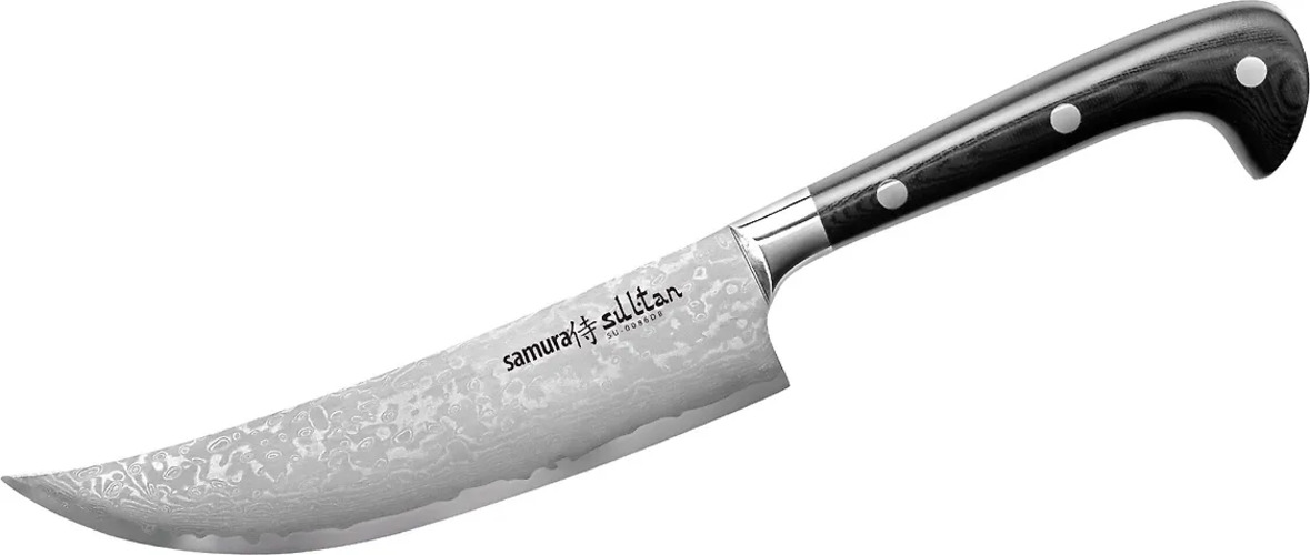 

Нож для нарезки мяса Samura Sultan, 16 см, 4751029323002