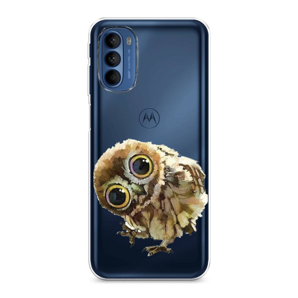 

Чехол Awog на Motorola Moto G31/G41 "Любопытный совенок", Разноцветный, 242550-1