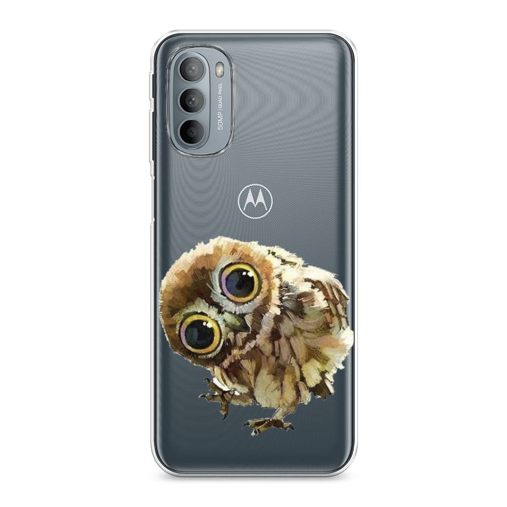 

Чехол Awog на Motorola Moto G31/G41 "Любопытный совенок", Разноцветный, 241850-1