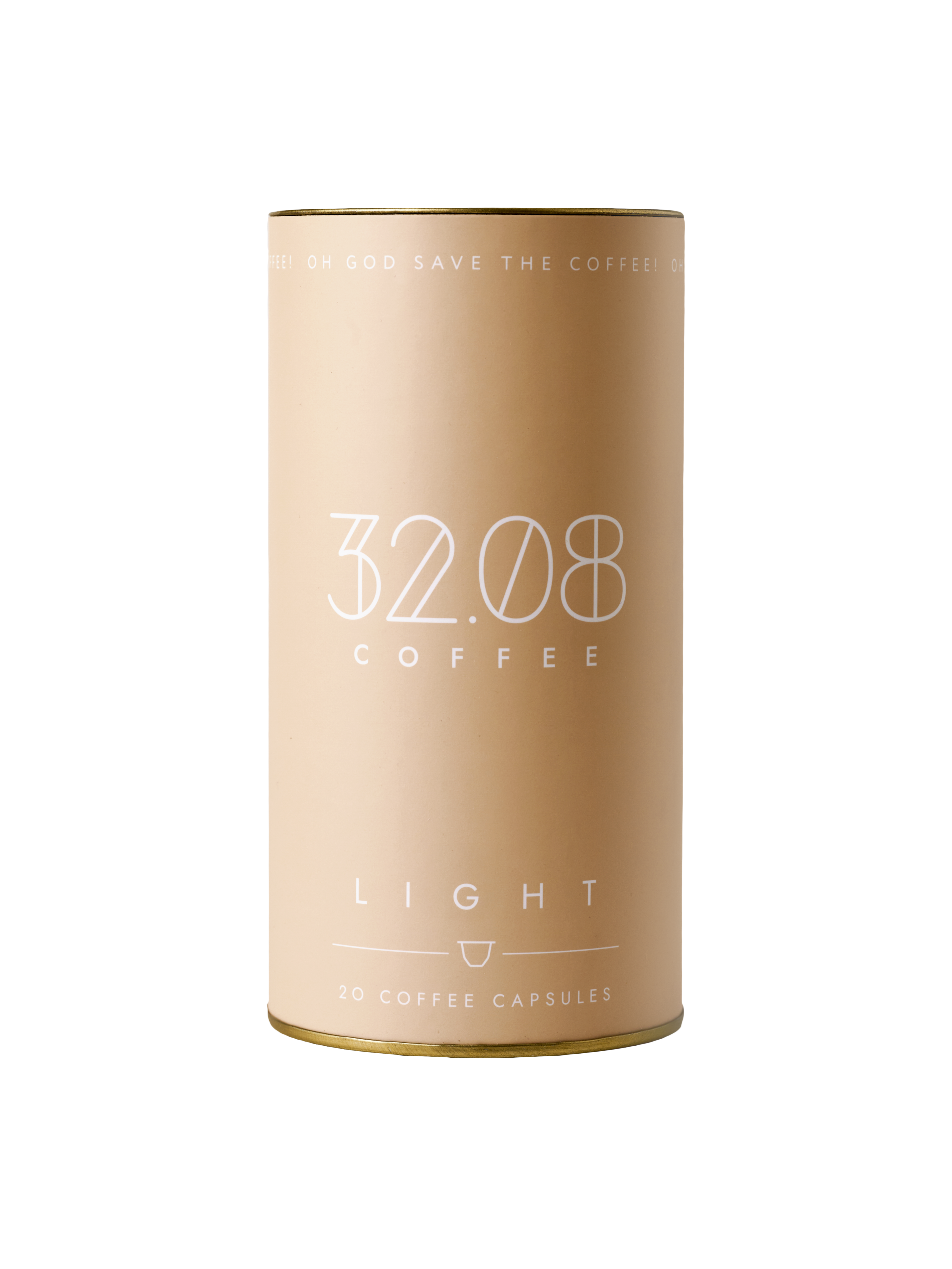 

Кофе в капсулах 32.08 Coffee Light, для кофемашины nespresso, 20 шт, Light