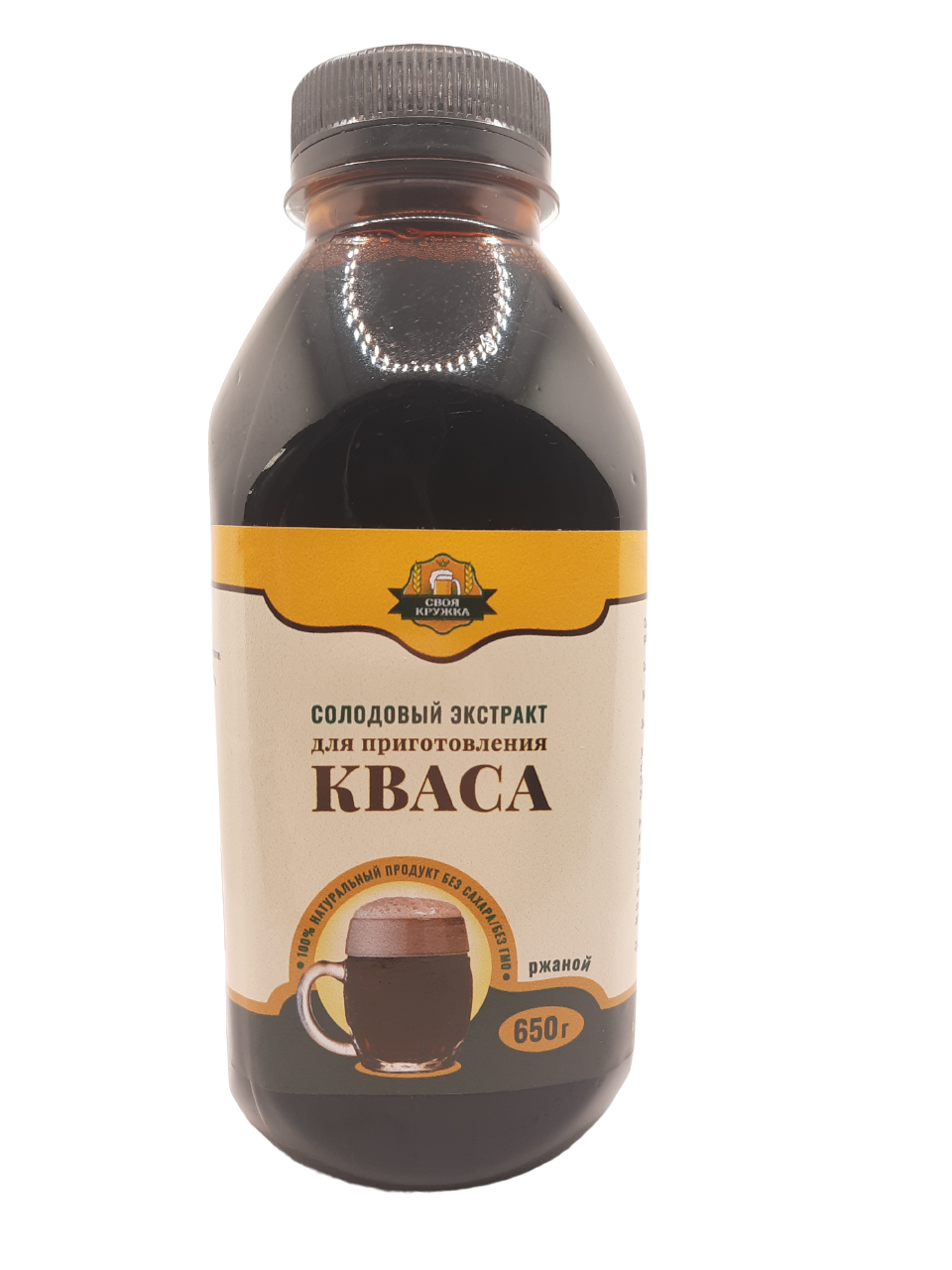 

Солодовый экстракт Своя кружка для приготовления кваса ржаной, 650 г