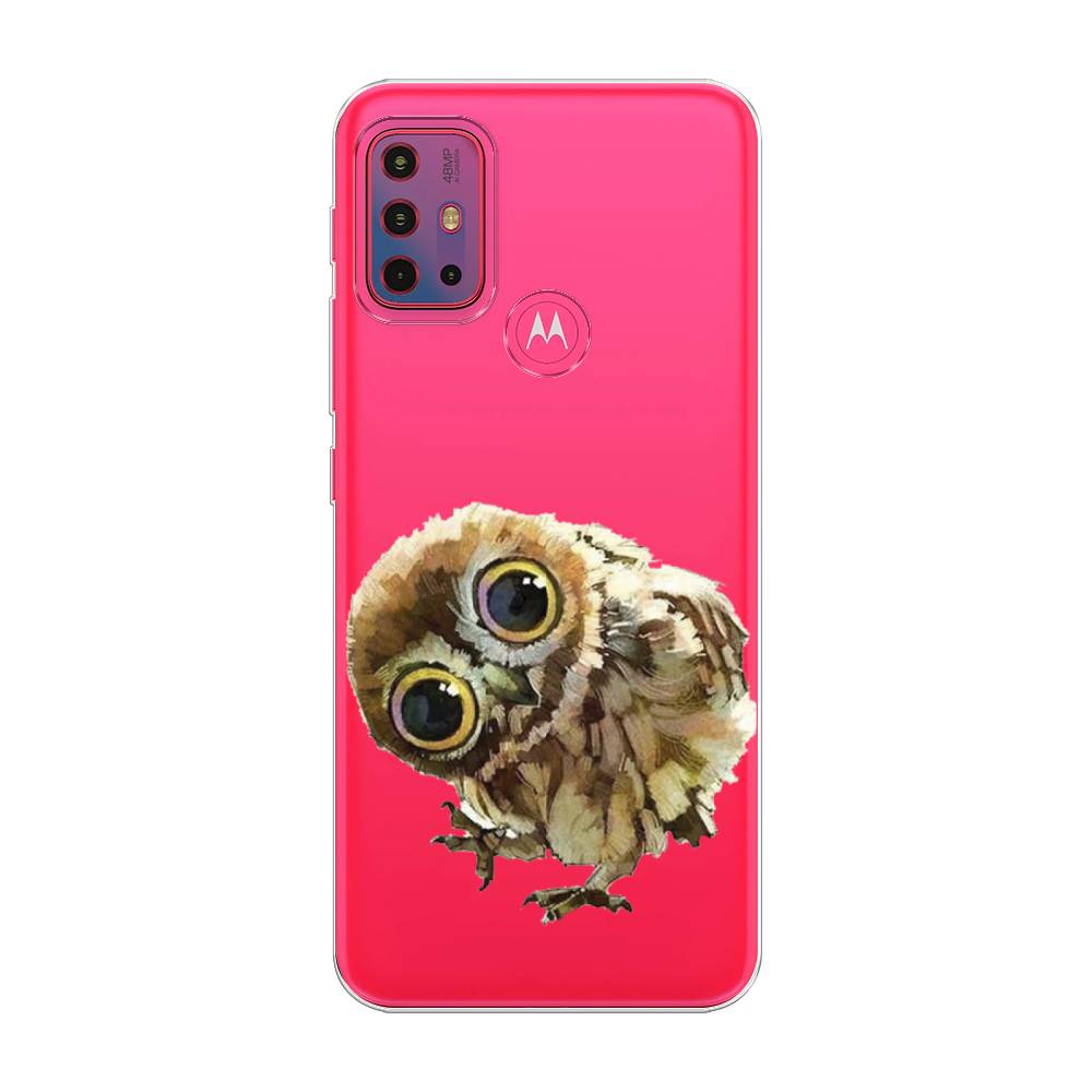 

Чехол Awog на Lenovo K13 Note/Motorola Moto G10/G20/G30 "Любопытный совенок", Разноцветный, 242250-1