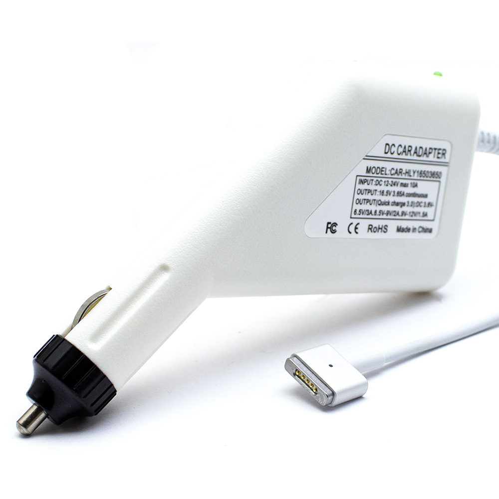 Автомобильная зарядка для ноутбука Macbook 16.5V 3.65A 60W Magsafe 2