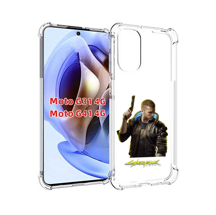 

Чехол MyPads Cyberpunk-2077 для Motorola Moto G31 4G / G41 4G, Прозрачный, Tocco