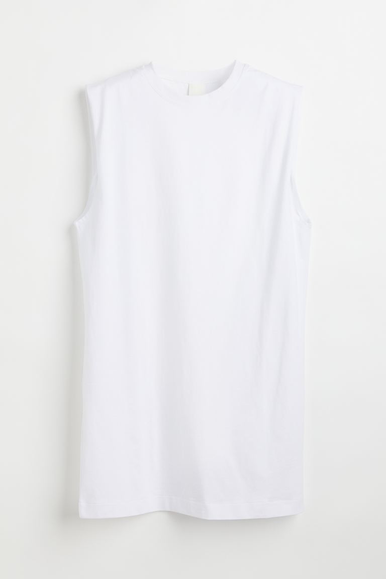 

Платье H&M для женщин, белое, размер L, 965739002, Белый, 965739002