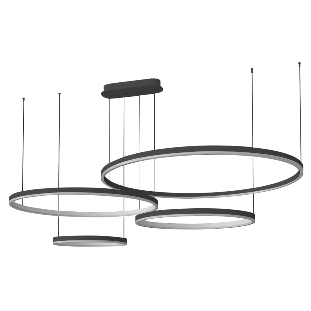 

Подвес Тор черный d40 h110 Led 24W (4000K)