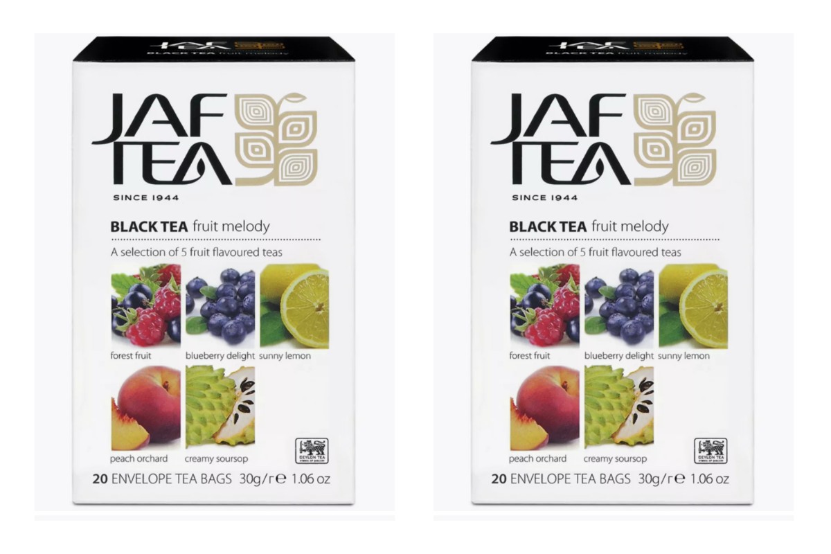 Чай Jaf Tea черный, fruit melody, 20 пак х 1,5 гр х 2 шт