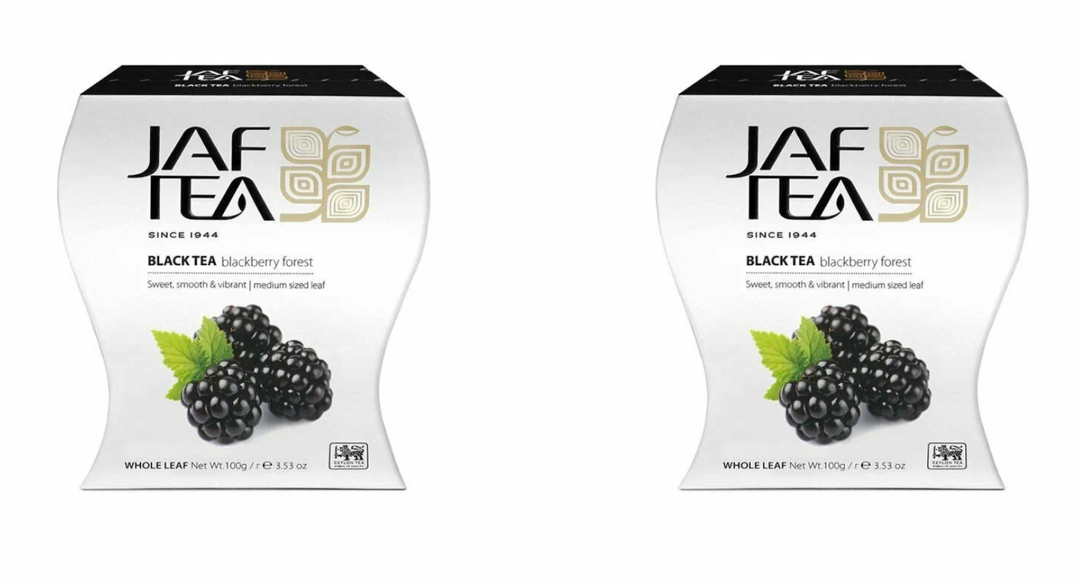 

Чай Jaf Tea Blackberry Forest чёрный, с ароматом ежевики, 100 г х 2 шт