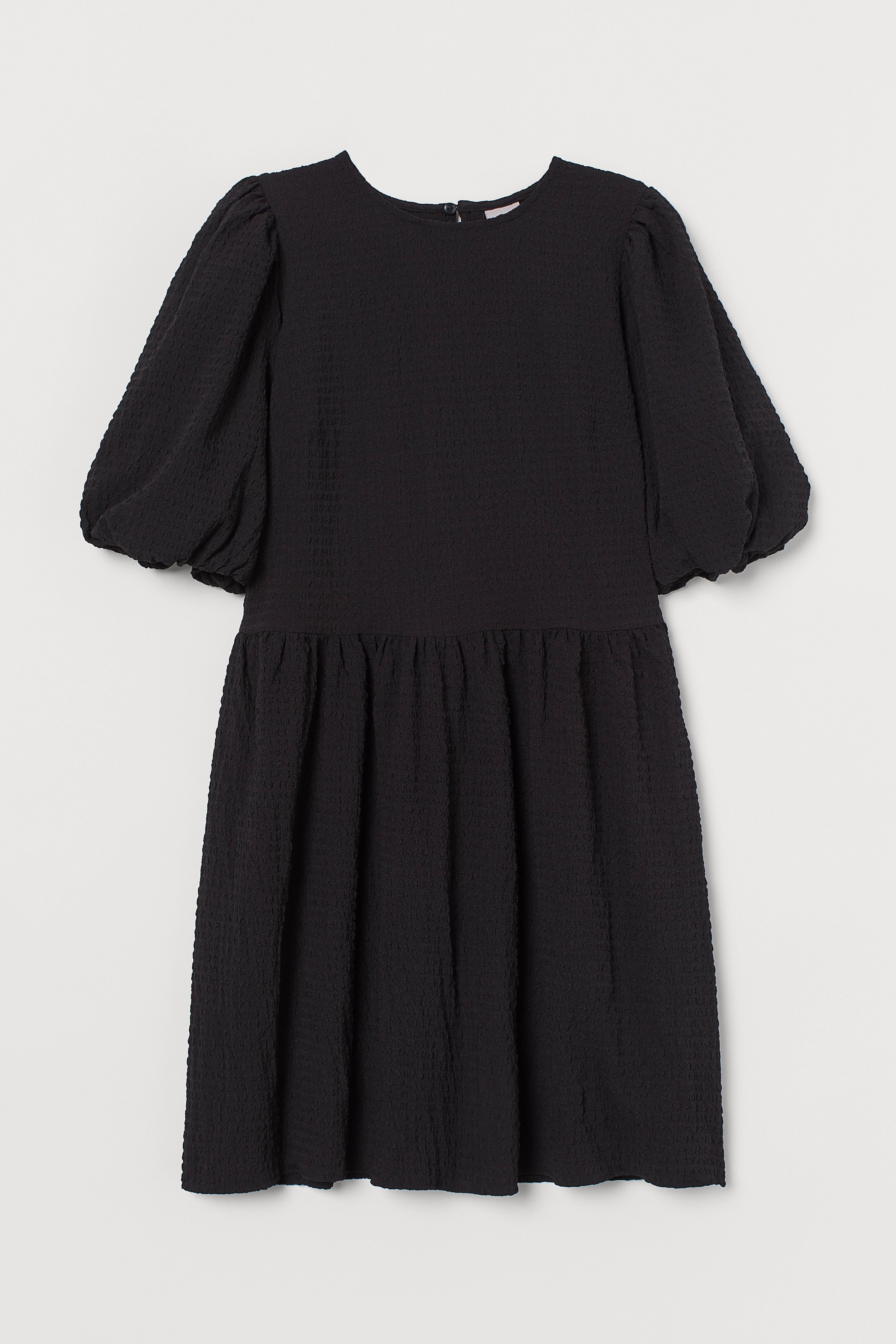 

Платье женское H&M 890855003 черное 34 EU, Черный, 8908550
