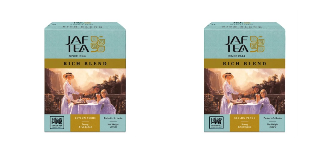 Чай Jaf Tea Rich blend чёрный, сорт пеко, 250 г х 2 шт