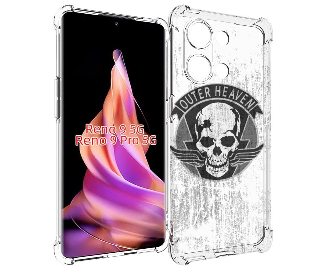 

Чехол MyPads Metal Gear Solid V Outer Heaven для Oppo Reno 9/Reno 9 Pro, Прозрачный, Tocco