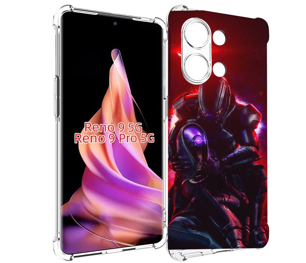 

Чехол MyPads Mass Effect для Oppo Reno 9/Reno 9 Pro, Прозрачный, Tocco