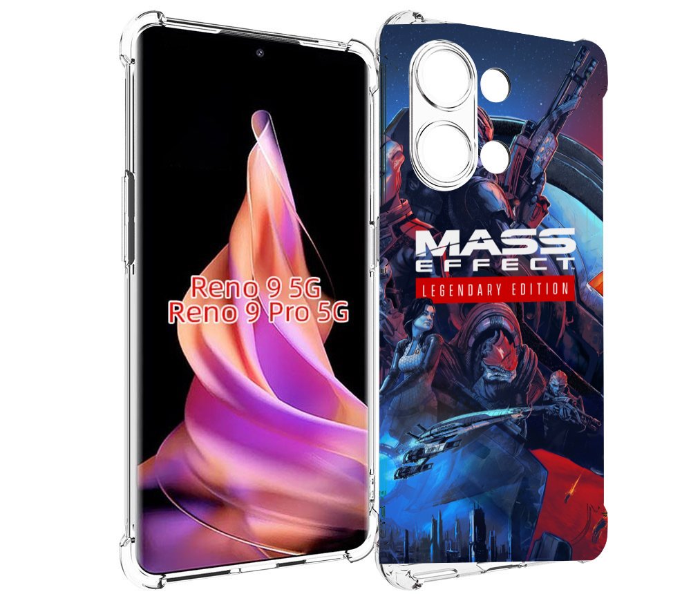 

Чехол MyPads Mass Effect Legendary Edition для Oppo Reno 9/Reno 9 Pro, Прозрачный, Tocco