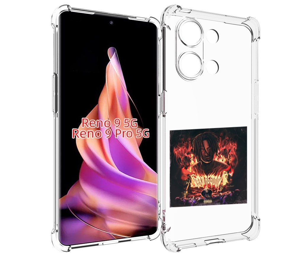 

Чехол MyPads Karmageddon Kizaru для Oppo Reno 9/Reno 9 Pro, Прозрачный, Tocco