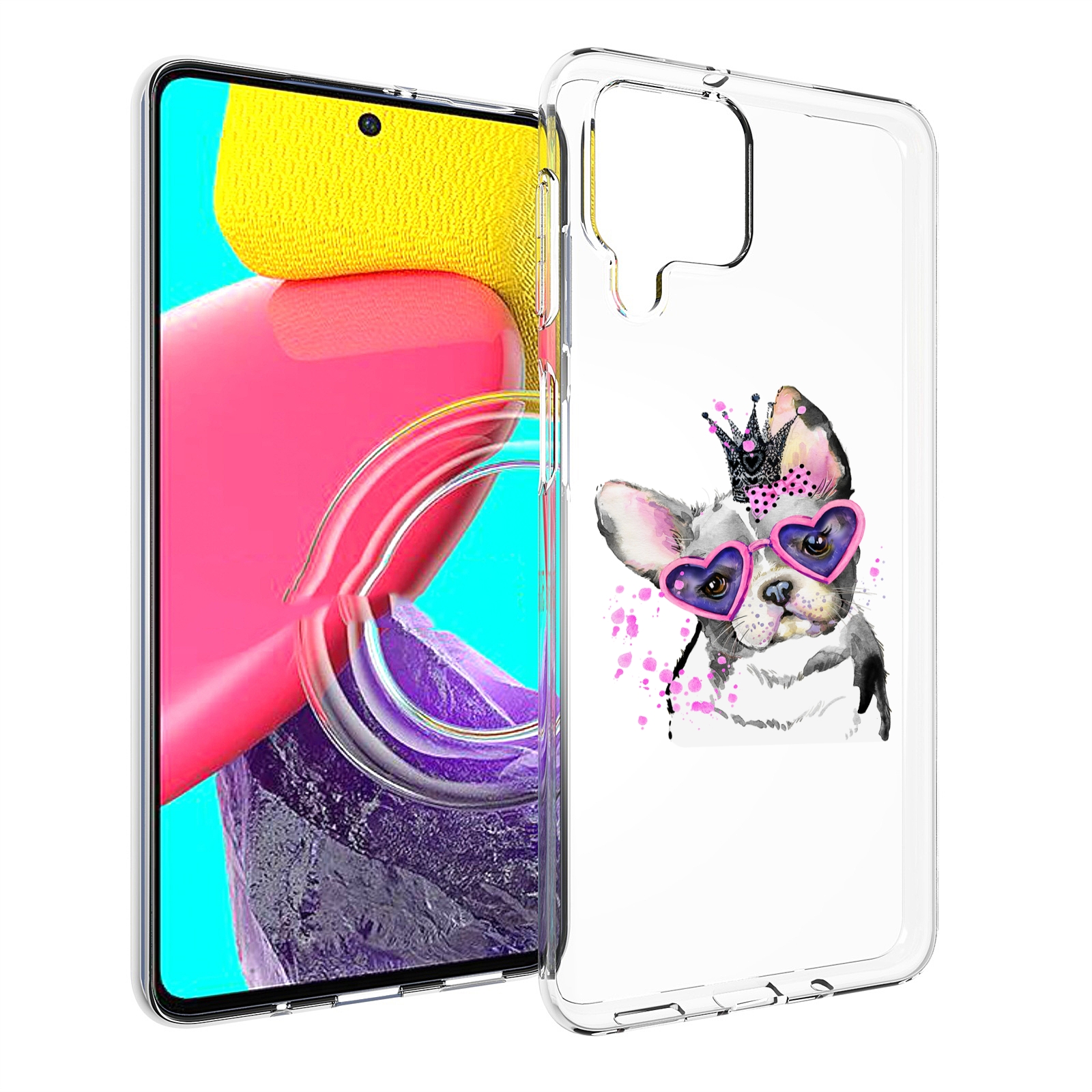 

Чехол MyPads принцесса для Samsung Galaxy M53 (SM-M536), Прозрачный, Tocco