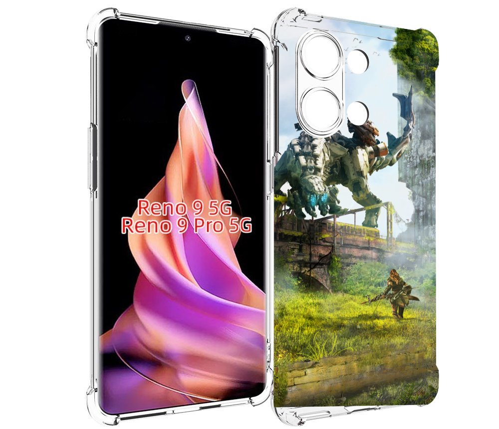 Чехол MyPads Horizon Zero Dawn для Oppo Reno 9/Reno 9 Pro
