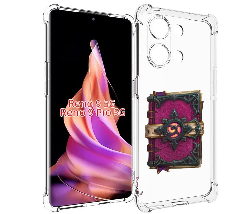 

Чехол MyPads Hearthstone для Oppo Reno 9/Reno 9 Pro, Прозрачный, Tocco