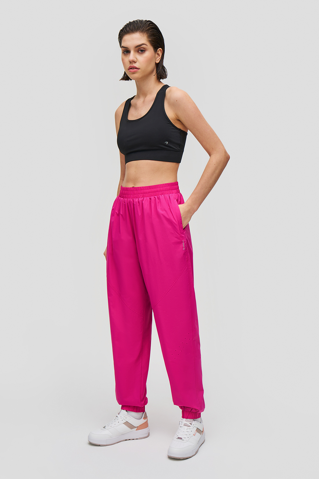 

Спортивные брюки женские Baon B2923033 розовые 2XL, Розовый, B2923033