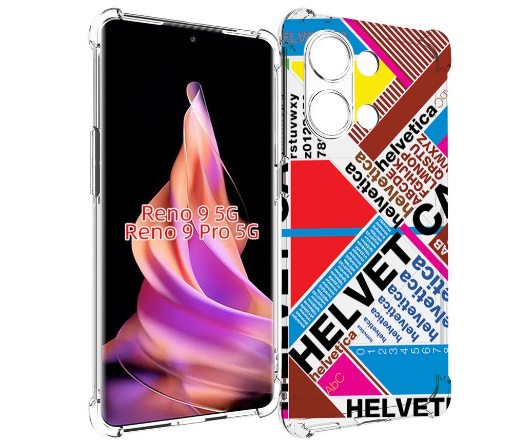 

Чехол MyPads HELVET для Oppo Reno 9/Reno 9 Pro, Прозрачный, Tocco