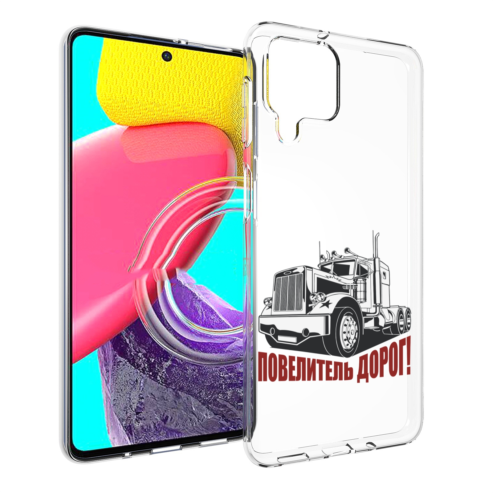 

Чехол MyPads повелитель дорог для Samsung Galaxy M53 (SM-M536), Прозрачный, Tocco