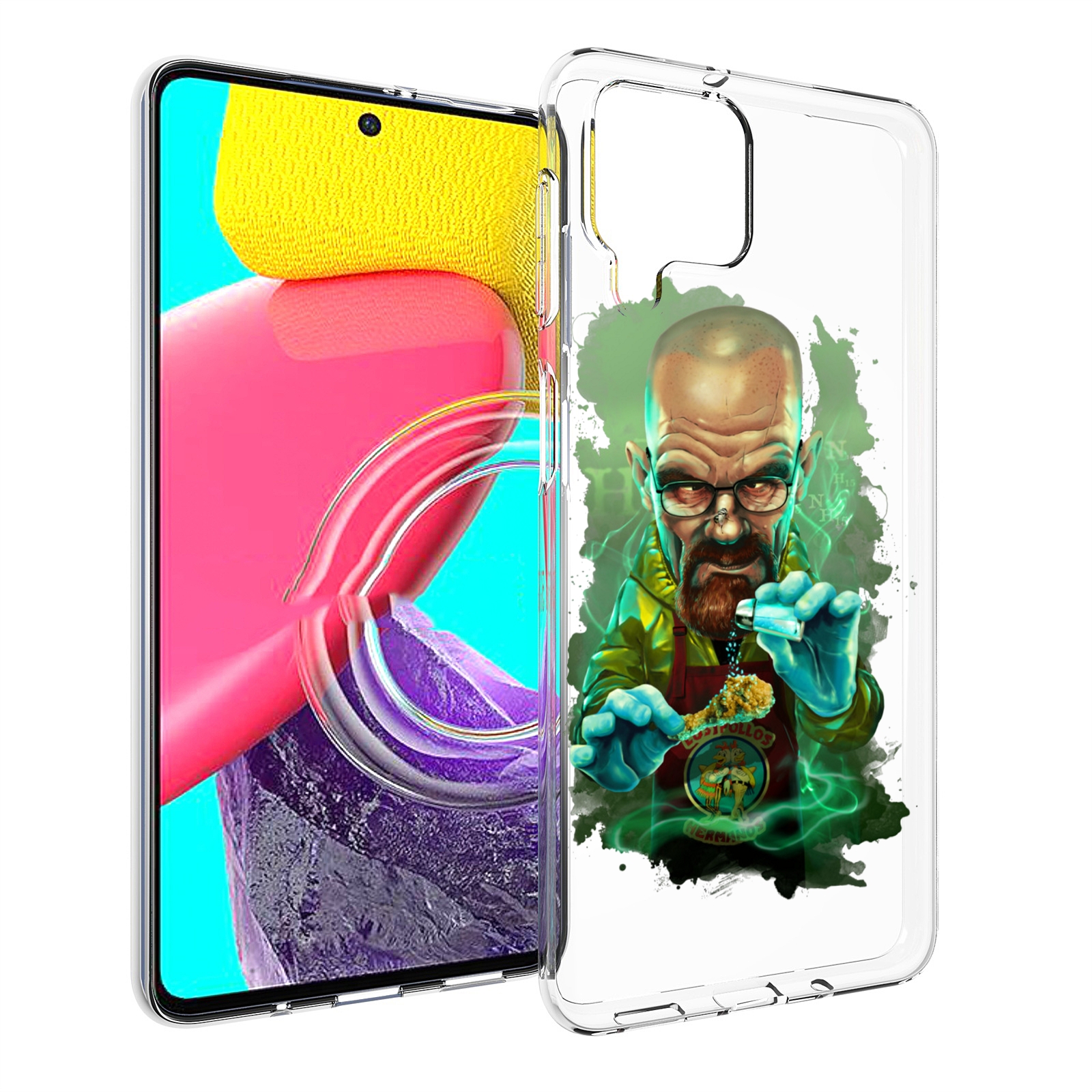 

Чехол MyPads повар для Samsung Galaxy M53 (SM-M536), Прозрачный, Tocco