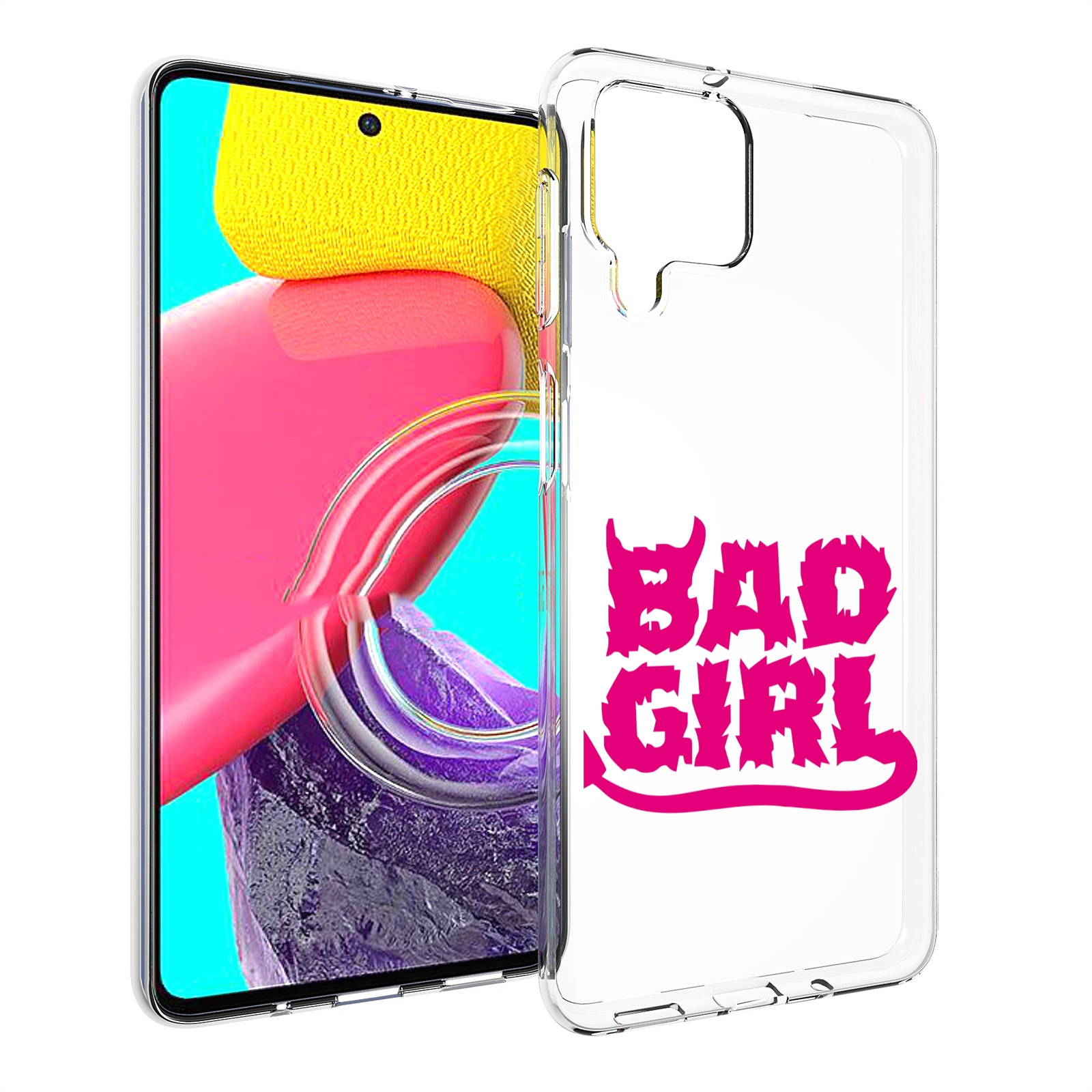 

Чехол MyPads плохая девочка для Samsung Galaxy M53 (SM-M536), Прозрачный, Tocco