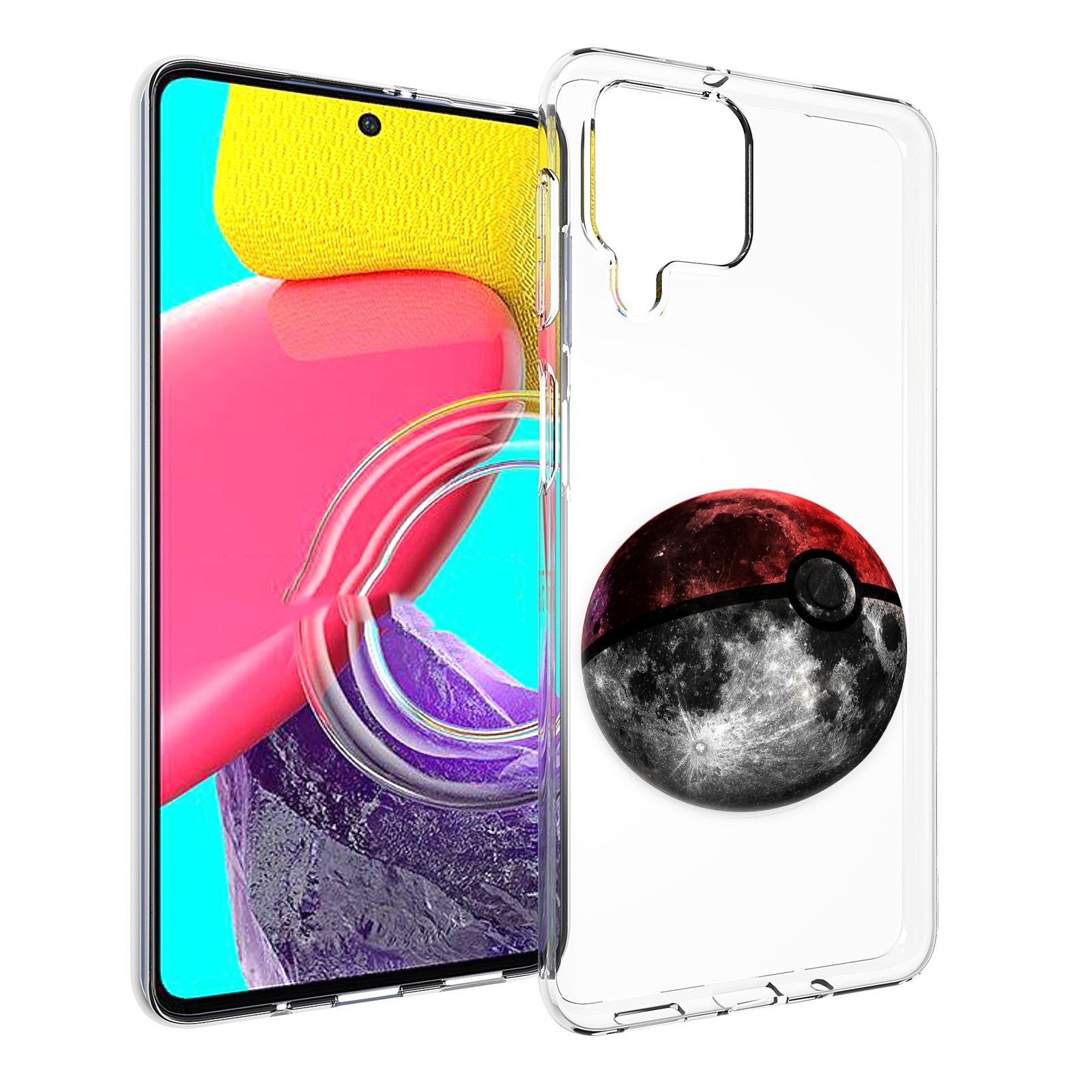 

Чехол MyPads планета покебол для Samsung Galaxy M53 (SM-M536), Прозрачный, Tocco