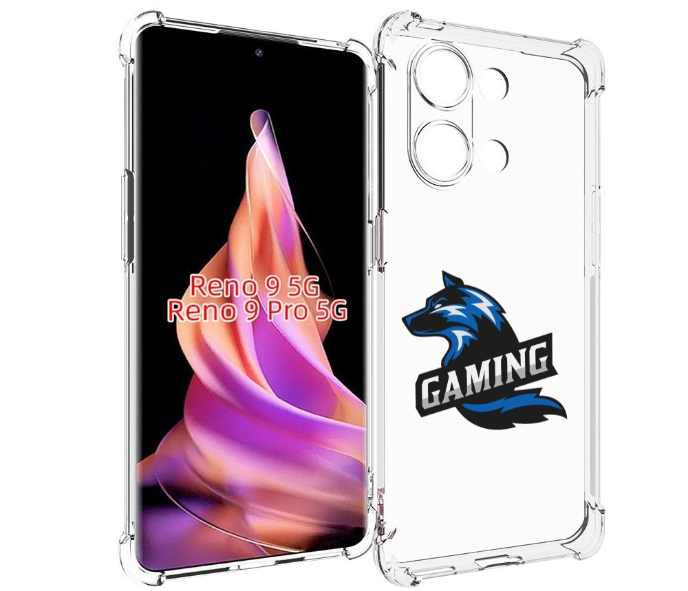 

Чехол MyPads Gaming мужской для Oppo Reno 9/Reno 9 Pro, Прозрачный, Tocco