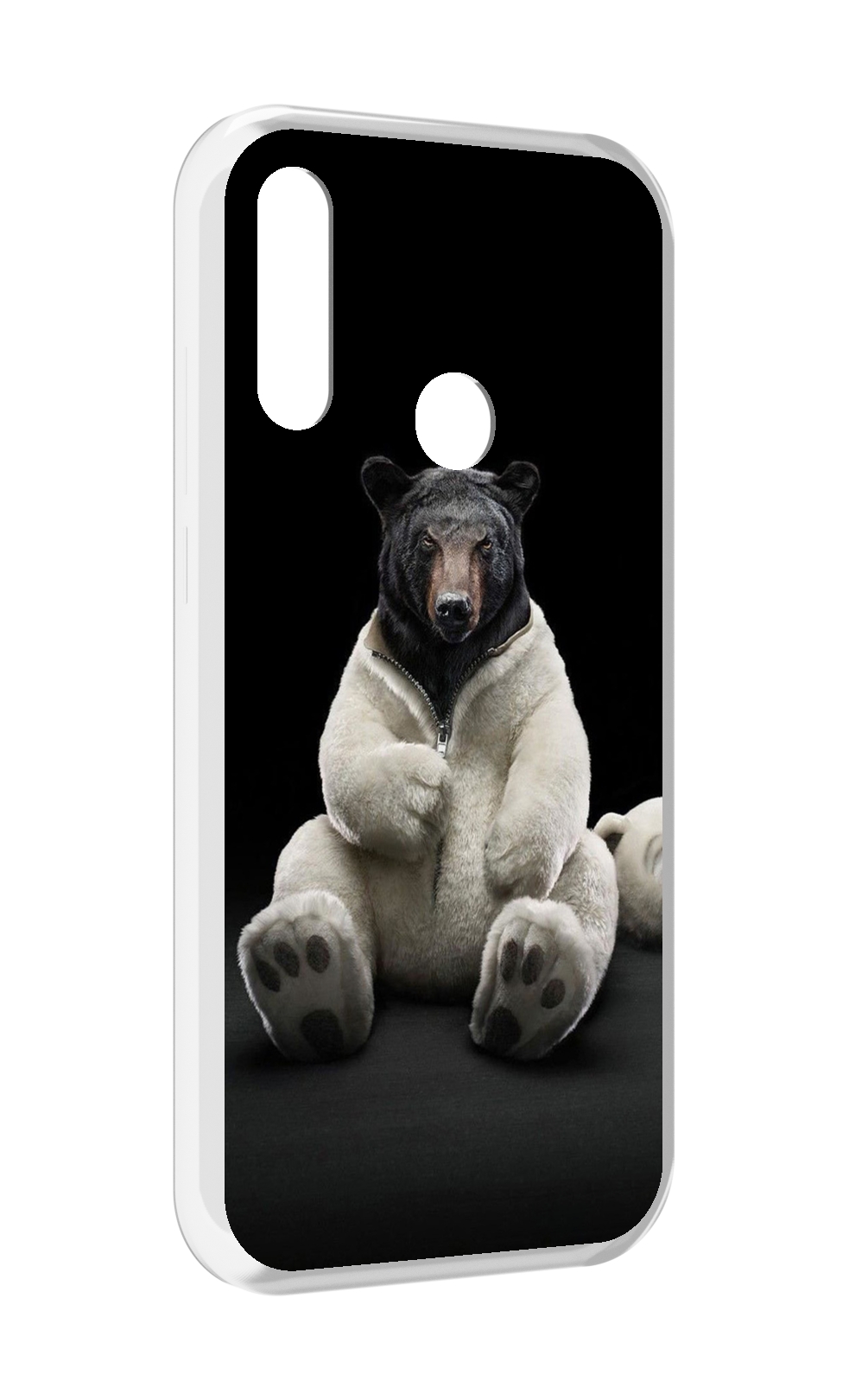 

Чехол MyPads Медведь-бурый-белый для Lenovo Z6 Pro Youth Edition / Z6 Pro Lite, Прозрачный, Tocco