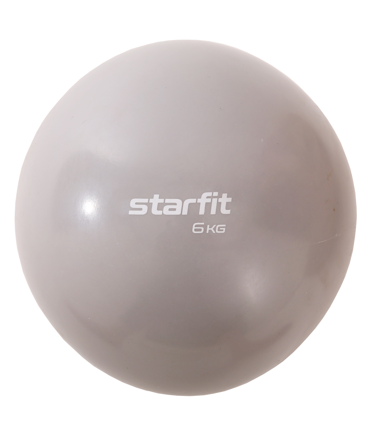 Медбол STARFIT Core GB-703 6 кг, тепло-серый пастель