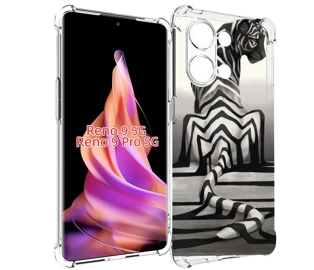 

Чехол MyPads Fantastic Beasts by Jade Mere для Oppo Reno 9/Reno 9 Pro, Прозрачный, Tocco