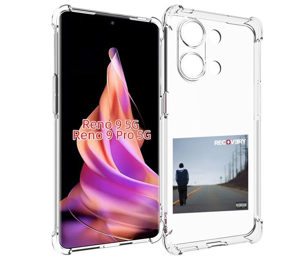 

Чехол MyPads Eminem RECOVERY для Oppo Reno 9/Reno 9 Pro, Прозрачный, Tocco