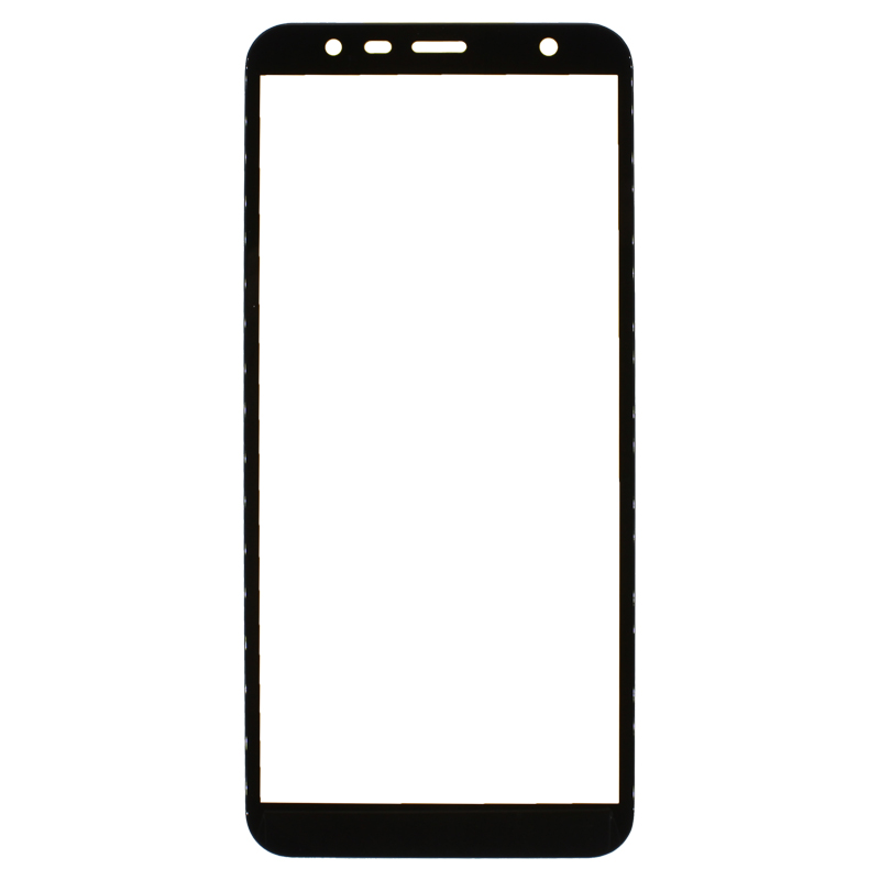 

Защитное стекло для Samsung Galaxy J6 Plus (2018) полное покрытие, черный (в упаковке)