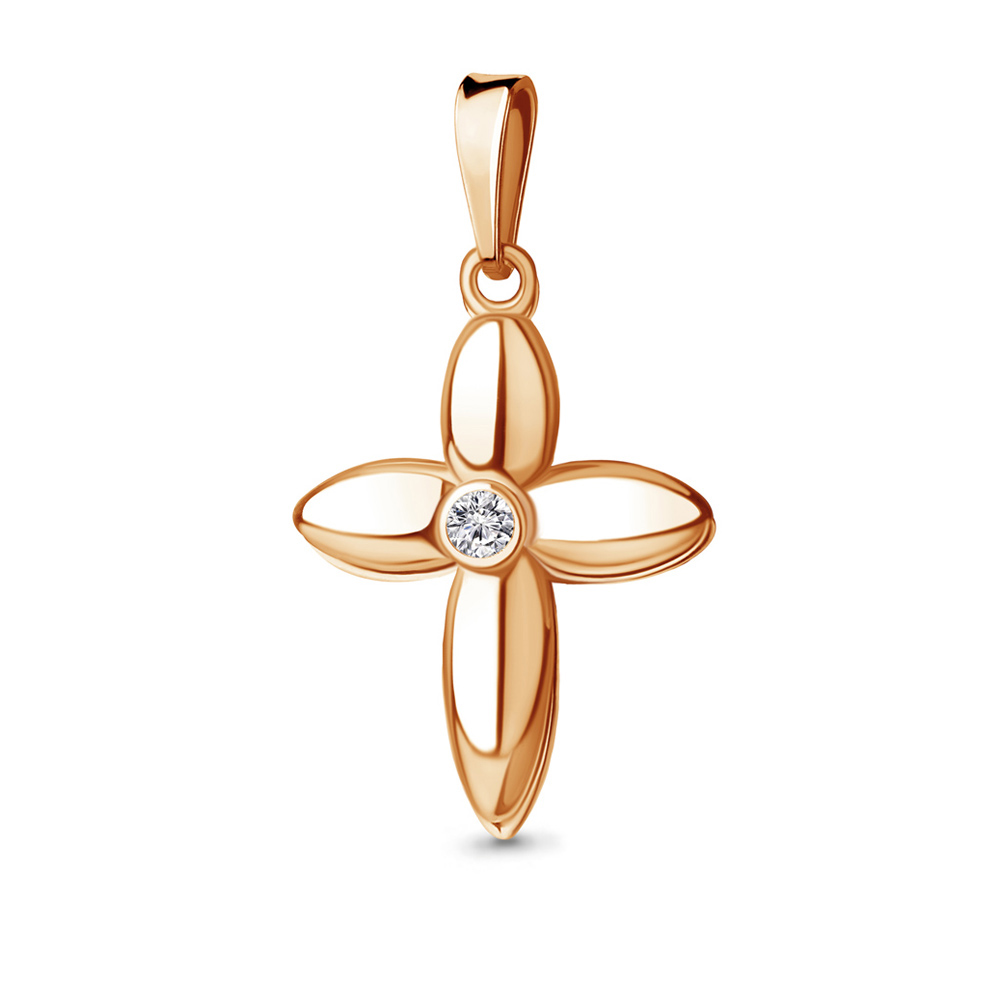 

Подвеска из серебра с фианитом Aquamarine 22303А_925_з, 22303А_925_з