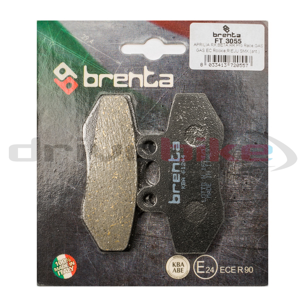 

Тормозные колодки Brenta Organic FT3055, 21-05620