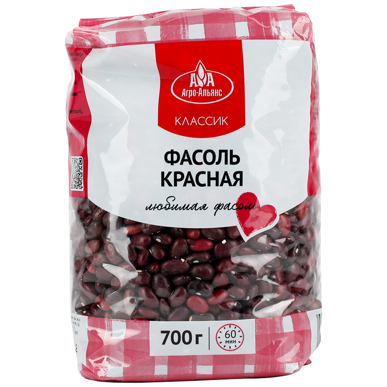 Фасоль Агро-альянс красная 700 г