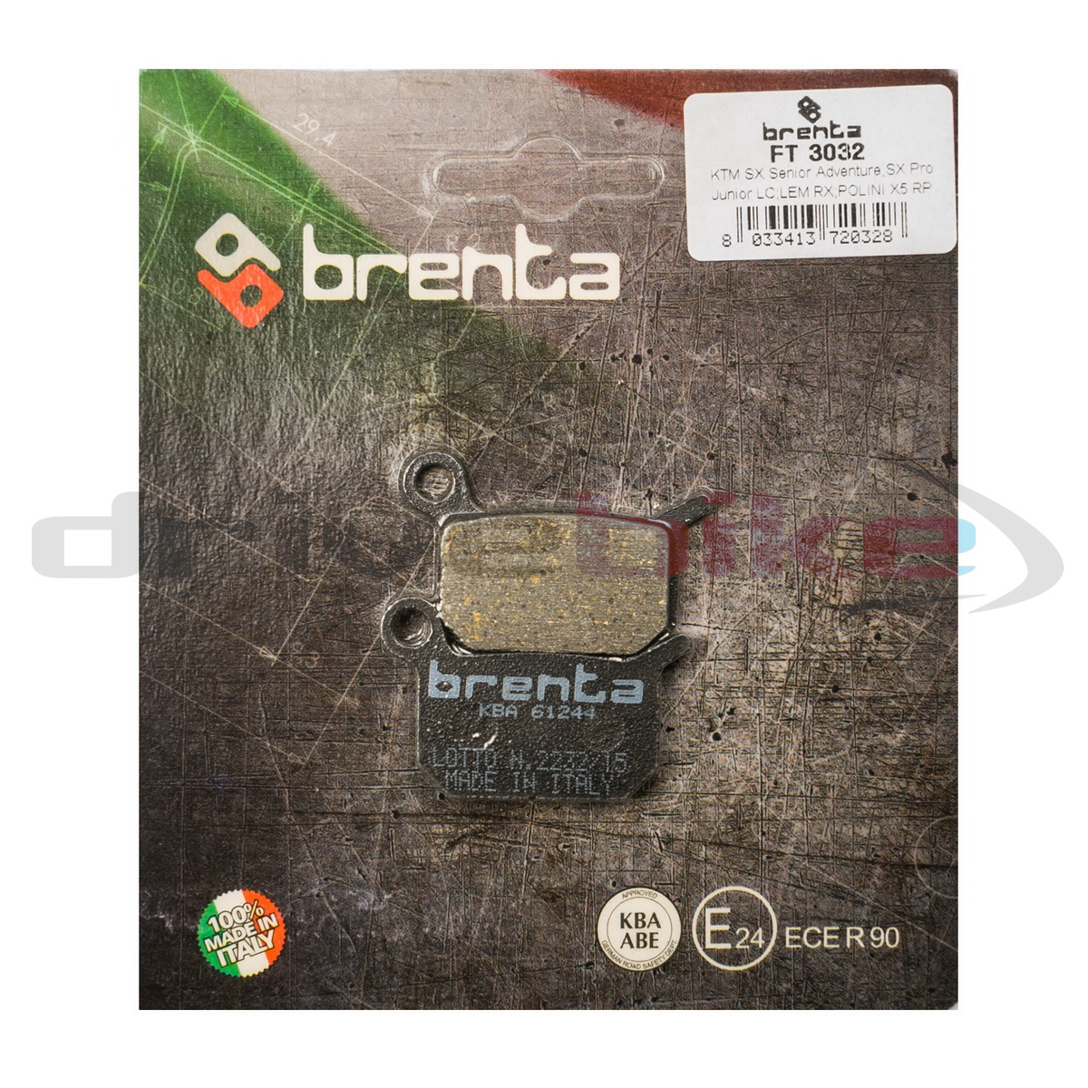 

Тормозные колодки Brenta Organic FT3032, 21-05610