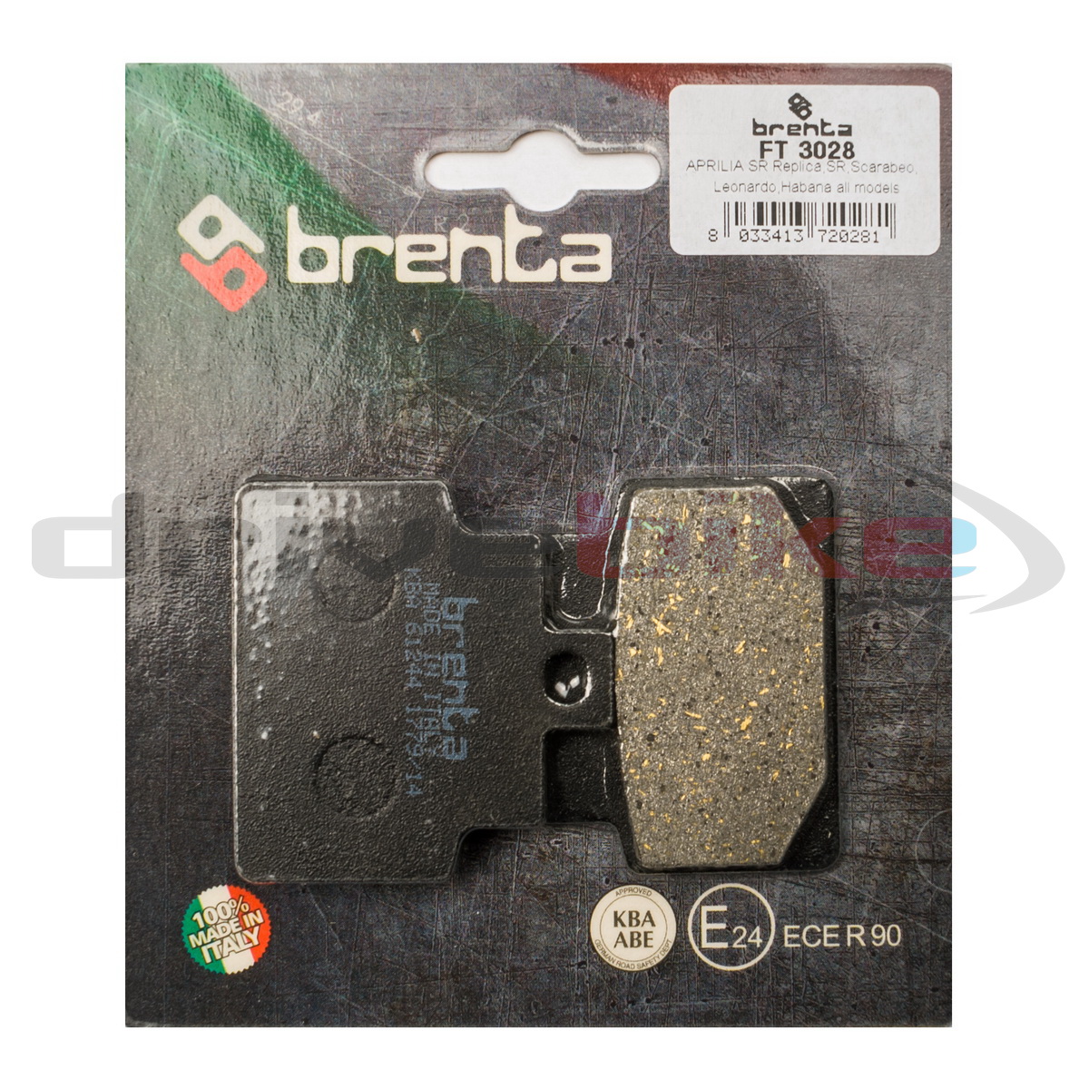 

Тормозные колодки Brenta Organic FT3028, 21-05607
