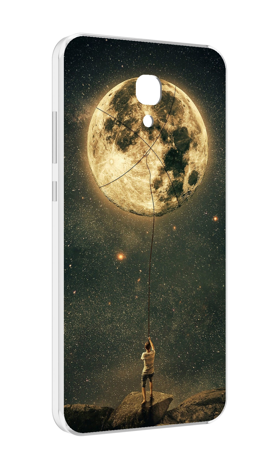

Чехол MyPads Луна-светит для Meizu M6 (M711Q), Прозрачный, Tocco