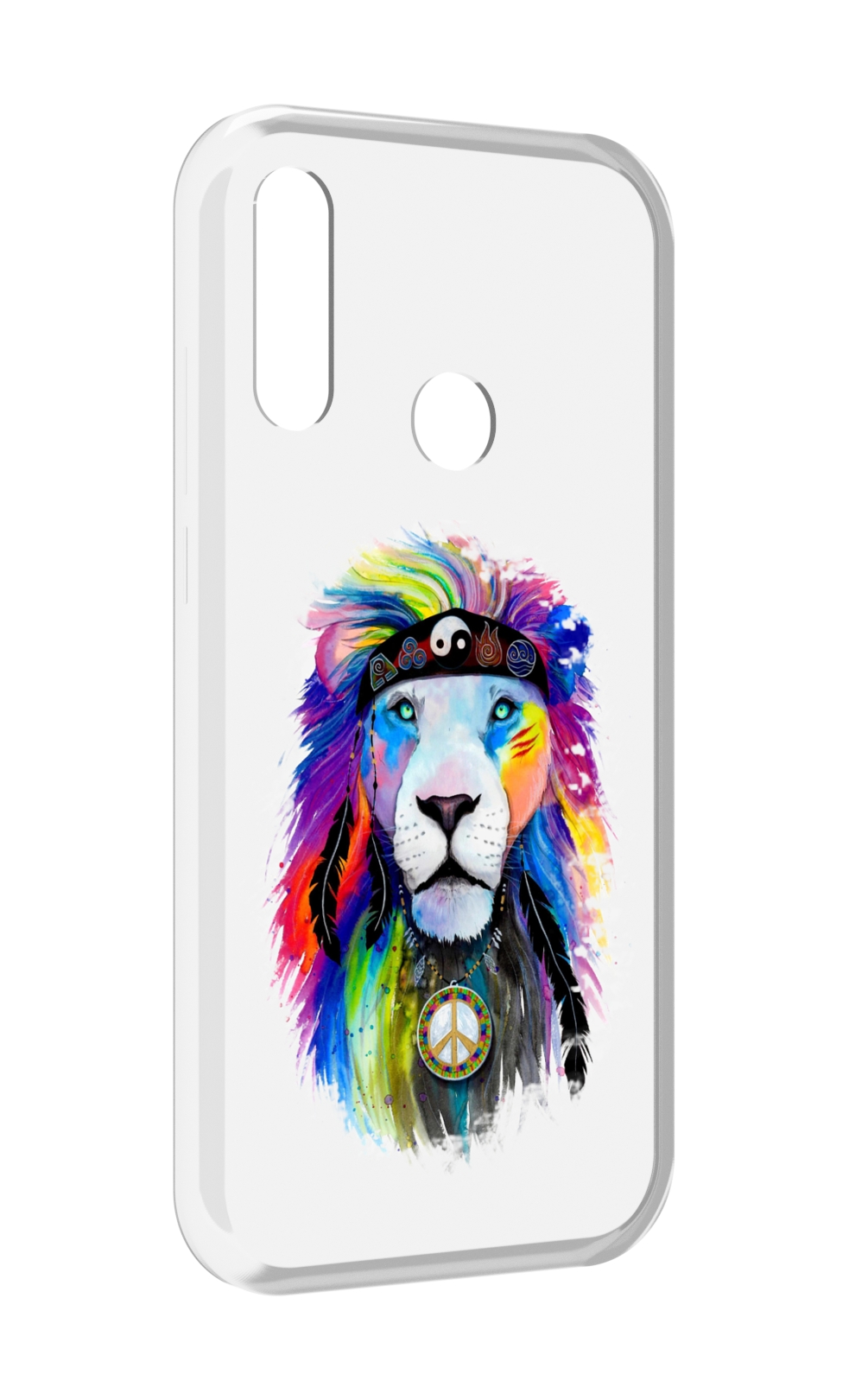 

Чехол MyPads Лев 3 для Lenovo Z6 Pro Youth Edition / Z6 Pro Lite, Прозрачный, Tocco