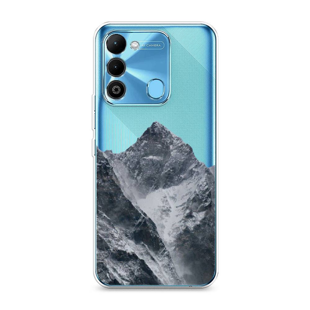 

Чехол на Tecno Spark Go 2022 "Горы арт 4", Серый;бежевый, 302850-2