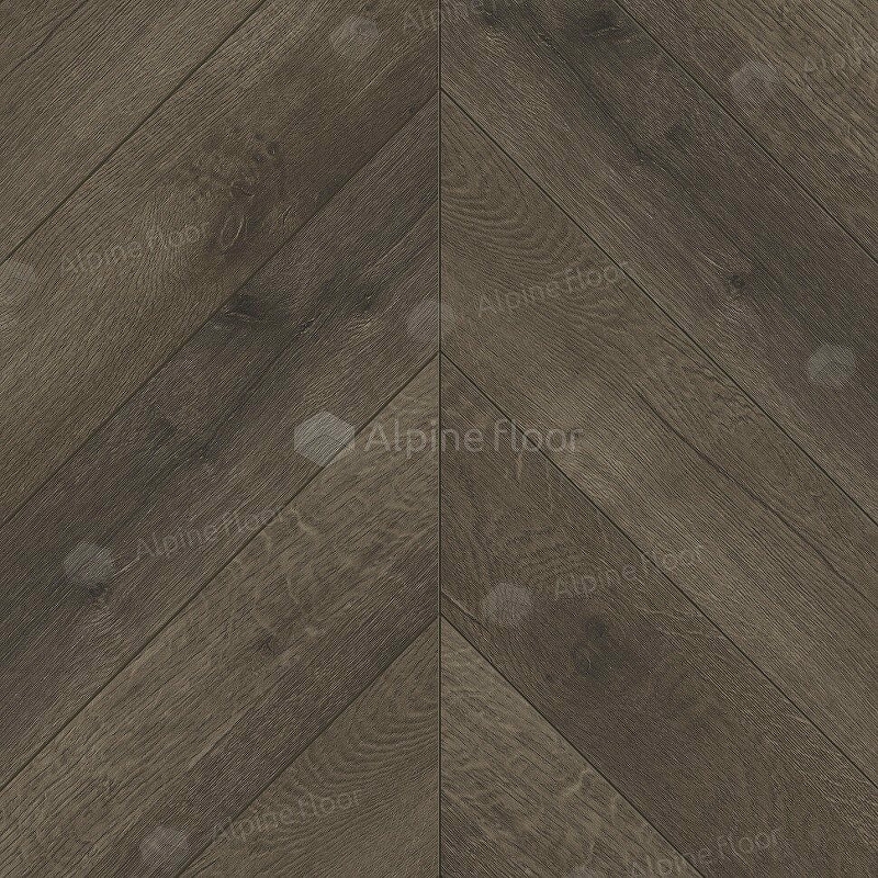 

Виниловый ламинат Alpine Floor Chevron Alpine ECO 18-9 Дуб Антарес 600х127х5 мм, Коричневый, Chevron Alpine ECO 18-9 Дуб Антарес