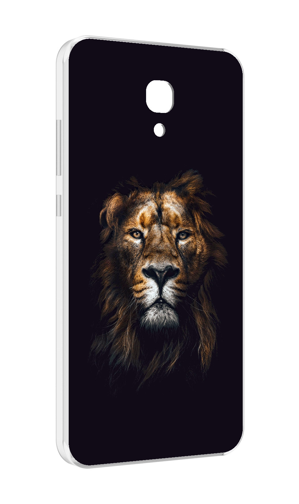 

Чехол MyPads Лев-в-тени мужской для Meizu M6 (M711Q), Прозрачный, Tocco
