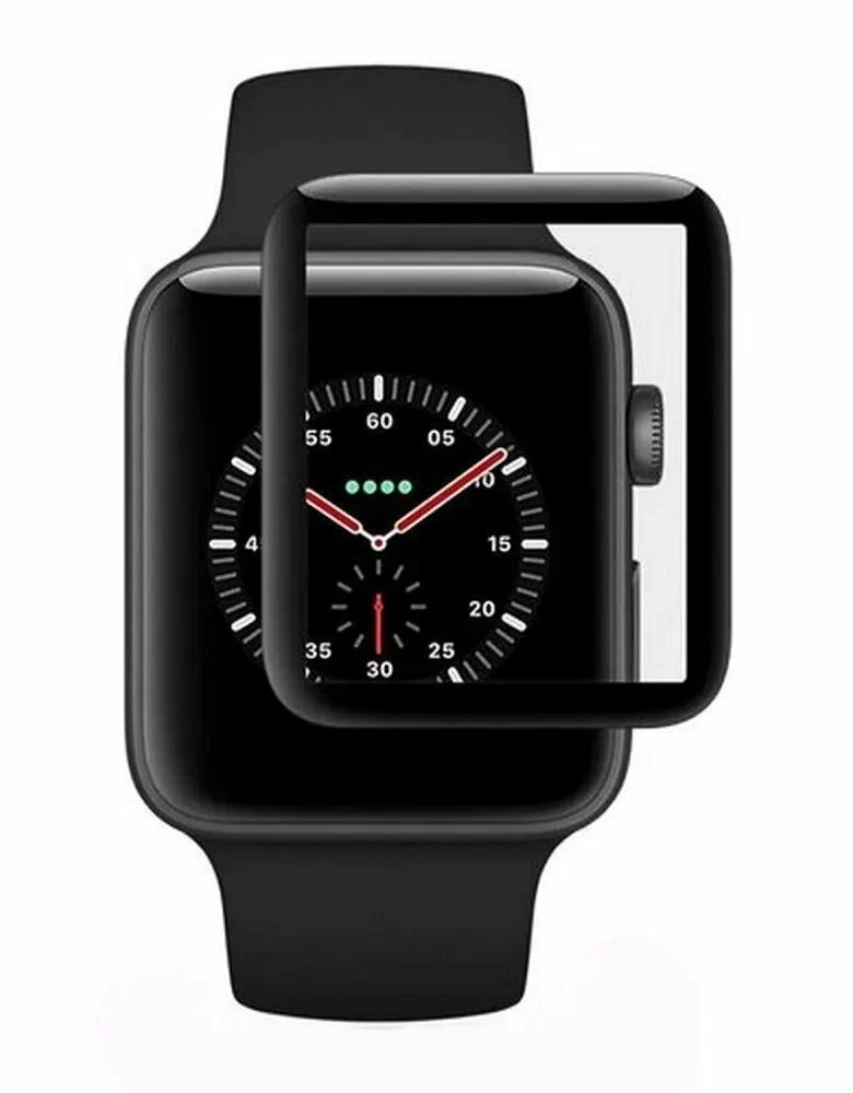 

Защитное стекло для Apple Watch Series 4 (44мм) полное покрытие, черный